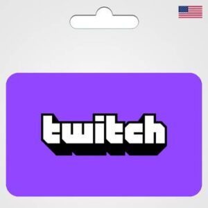 Twitch Gift Card (USD) - Twitch Gift Card - 100 USD